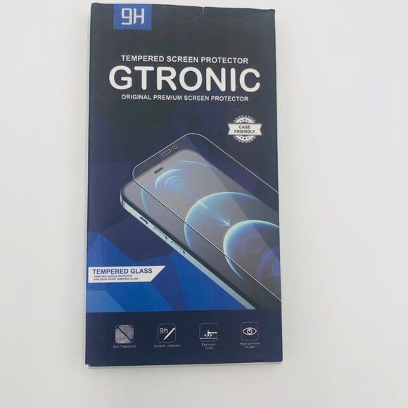 Brand New GTRONIC Tempered Glass Screen Protector For iPhone 12 - Picture 2 of 4